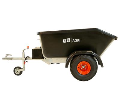 Jfc ATV Hydraulic Tipping Trailer Black (ATV500T-3)