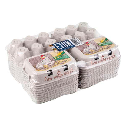 ETON Egg Box Free Range White - Pack of 20